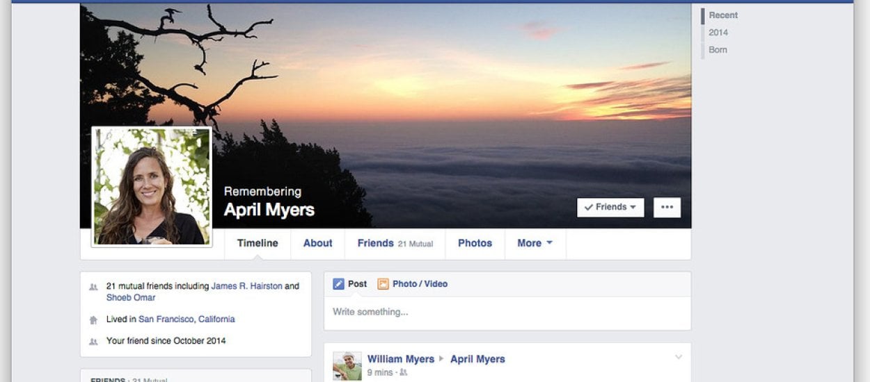 Będziemy decydować co stanie się po śmierci z naszym profilem na Facebooku