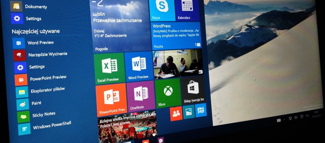 Zmiana strategii Microsoftu może wpłynąć na popularność Windows 10