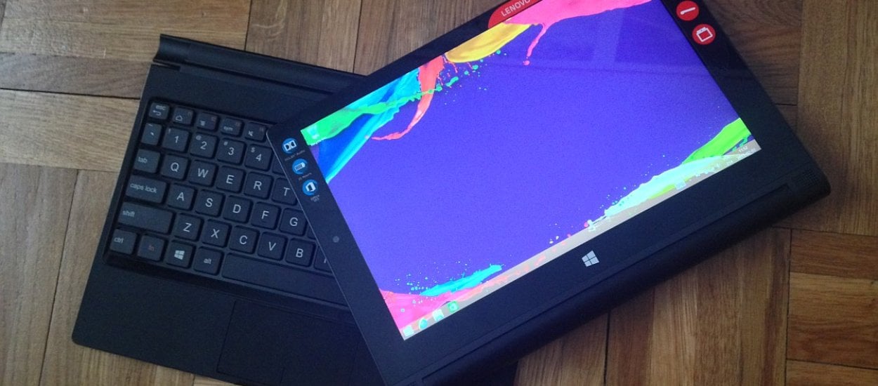 Przyglądamy się Lenovo Yoga Tablet 2 z Windowsem - słowo klucz: "mobilność"