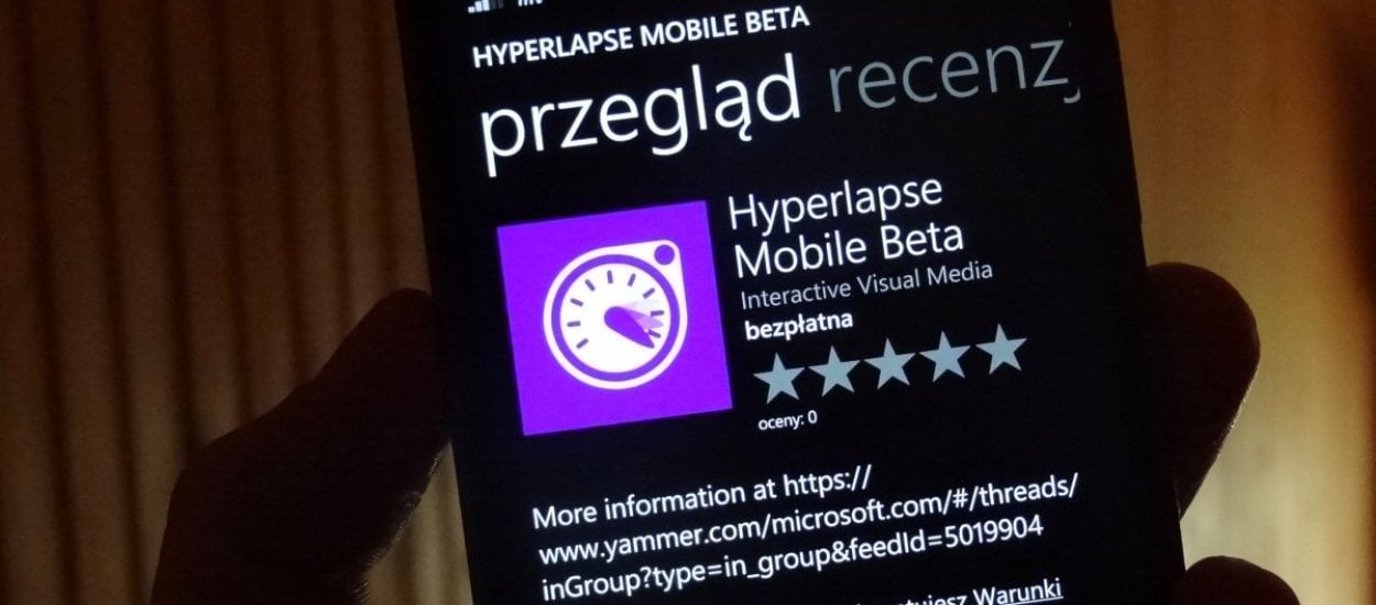 Instagram może mieć solidną konkurencję – Microsoft niedługo wystartuje z Hyperlapse Mobile