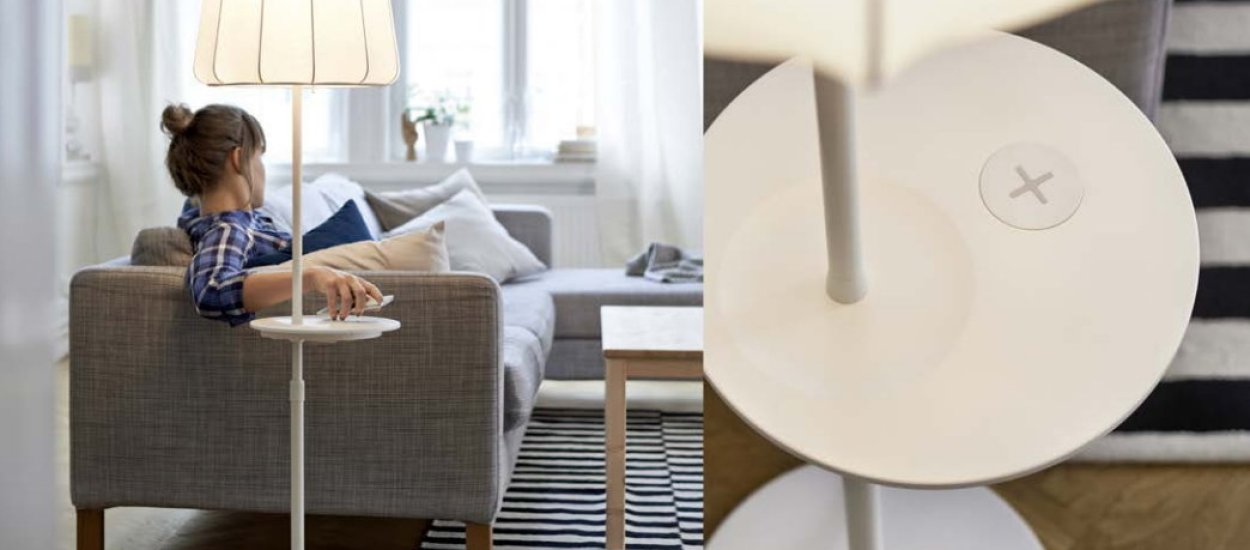 Stolik, szafka, biurko - dowolny mebel z IKEA będzie bezprzewodowo ładował gadżety