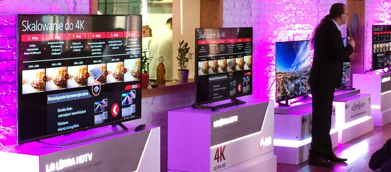 Telewizory LG Super UHD TV wchodzą do Polski. Kolory, kolory i jeszcze raz kolory