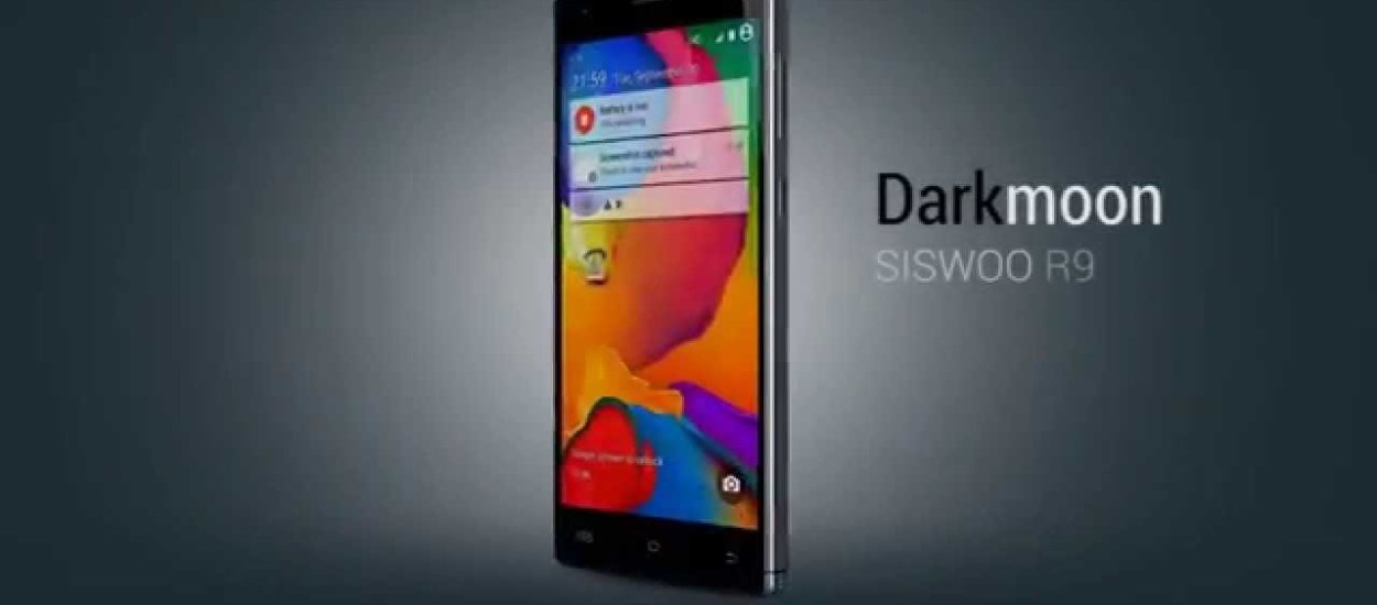 Siswoo R9 Darkmoon - kolejny smartfon z ekranem E-ink