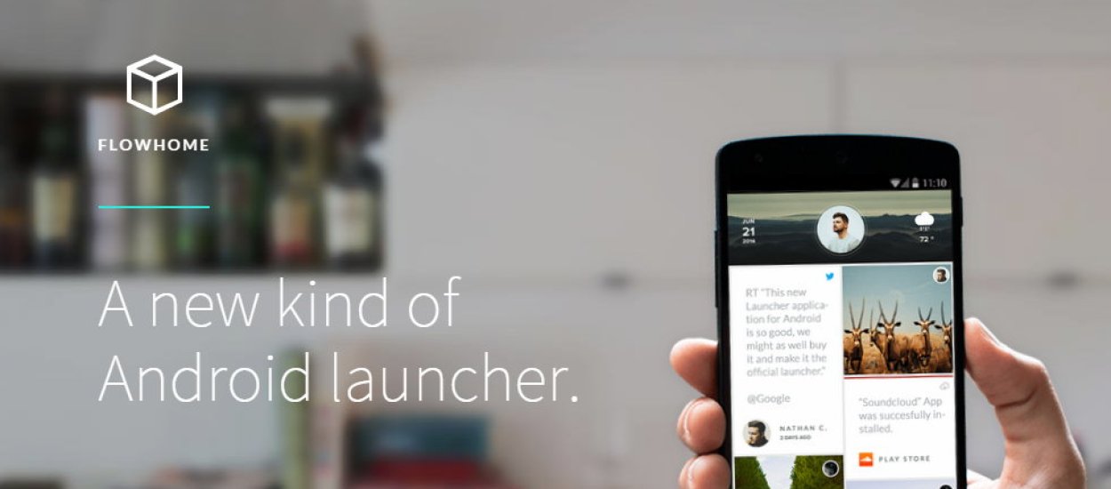 Oto Flow Home, launcher dla Androida, o jakim zawsze marzyłem