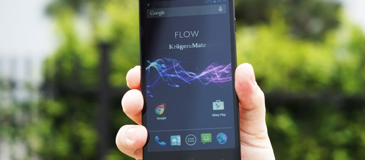 Najlepszy smartfon Kruger&Matz doczekał się nowszej wersji. Oto Flow 2