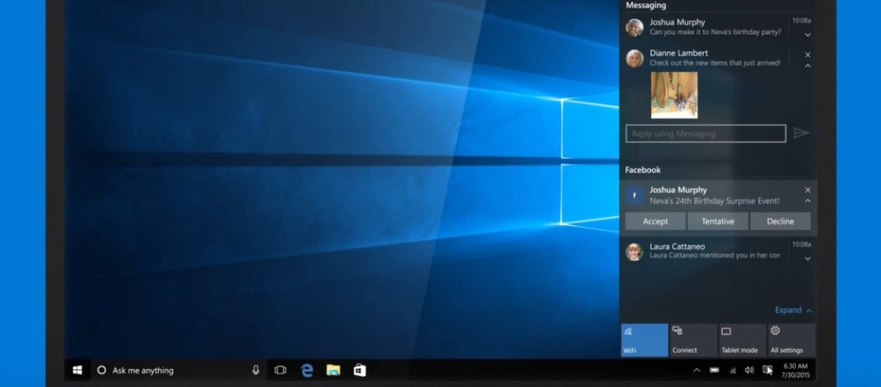 Druga zbiorcza aktualizacja dla Windows 10 - Microsoft robi tak, jak obiecał