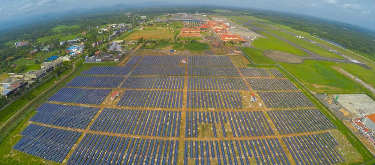 No i jest: pierwsze lotnisko zasilane w 100% energią słoneczną