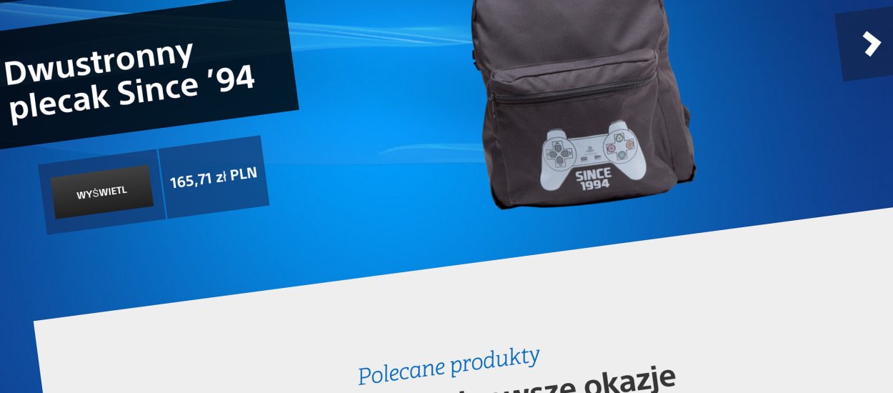 Nareszcie. PlayStation zaczęło oficjalnie sprzedawać w Polsce ubrania i gadżety