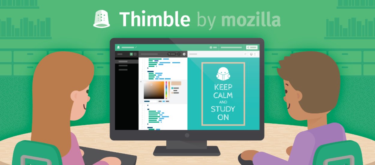 Mozilla zmienia swój webowy edytor dla początkujących webmasterów. Nowy Thimble jest fantastyczny