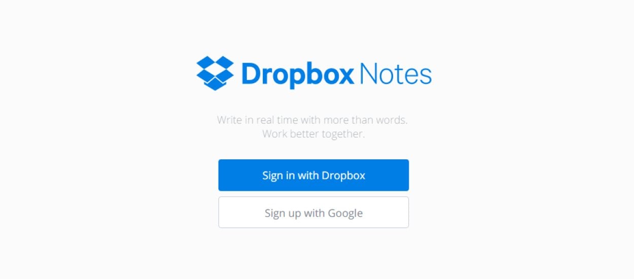 Dropbox Notes już dostępny i to w darmowej wersji