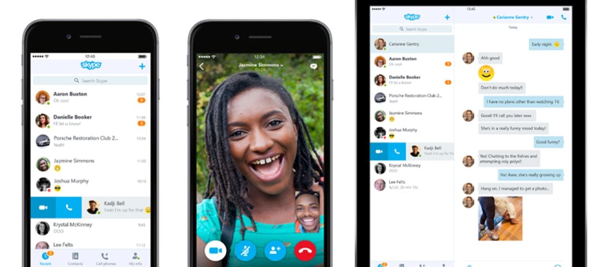 Skype z nowościami, które zapiszą się w historii komunikatora