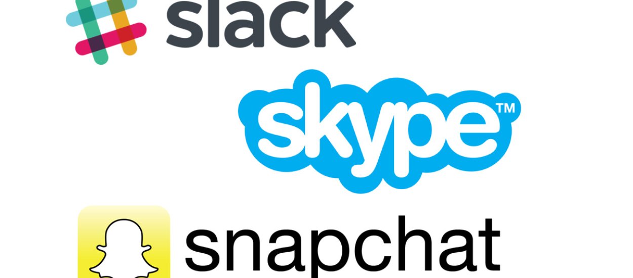 Slack, Snapchat i Skype z nowościami