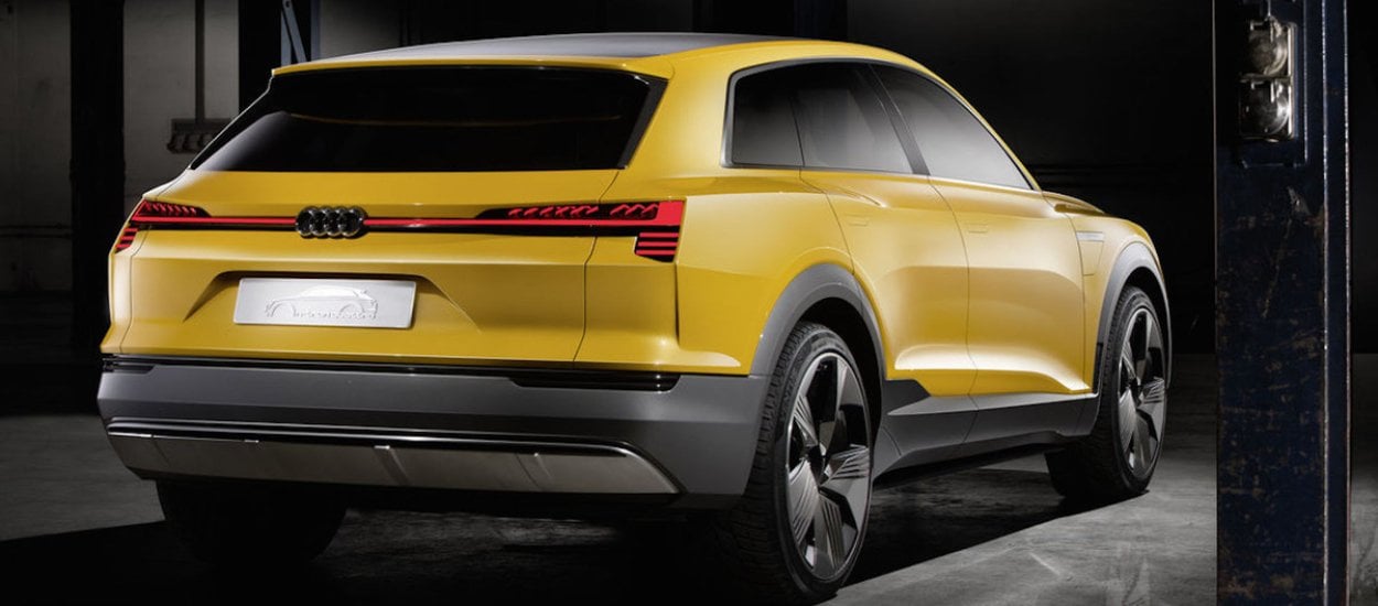 Audi prezentuje koncept futurystycznego modelu h-tron napędzanego wodorem [prasówka]
