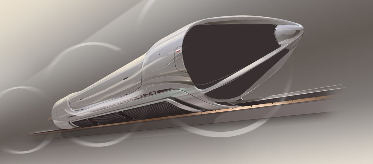 W Polsce w sferze planów, a Słowacy już podpisują umowy na superszybką kolej Hyperloop