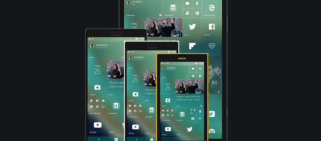 A gdyby tak wyglądał Windows 10 Mobile?