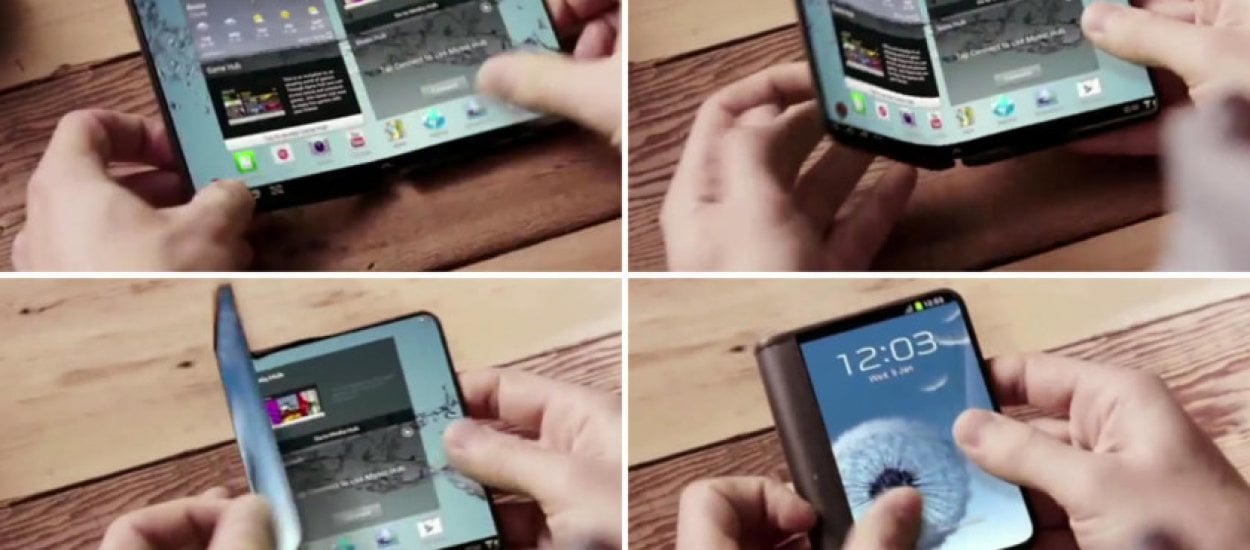 Analitycy: w tym roku zobaczymy pierwszy składany smartfon z elastycznym ekranem