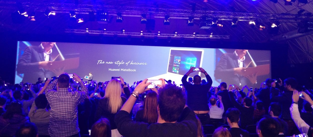 Huawei prezentuje Matebooka, swojego pierwszego hybrydowego notebooka z Windows 10