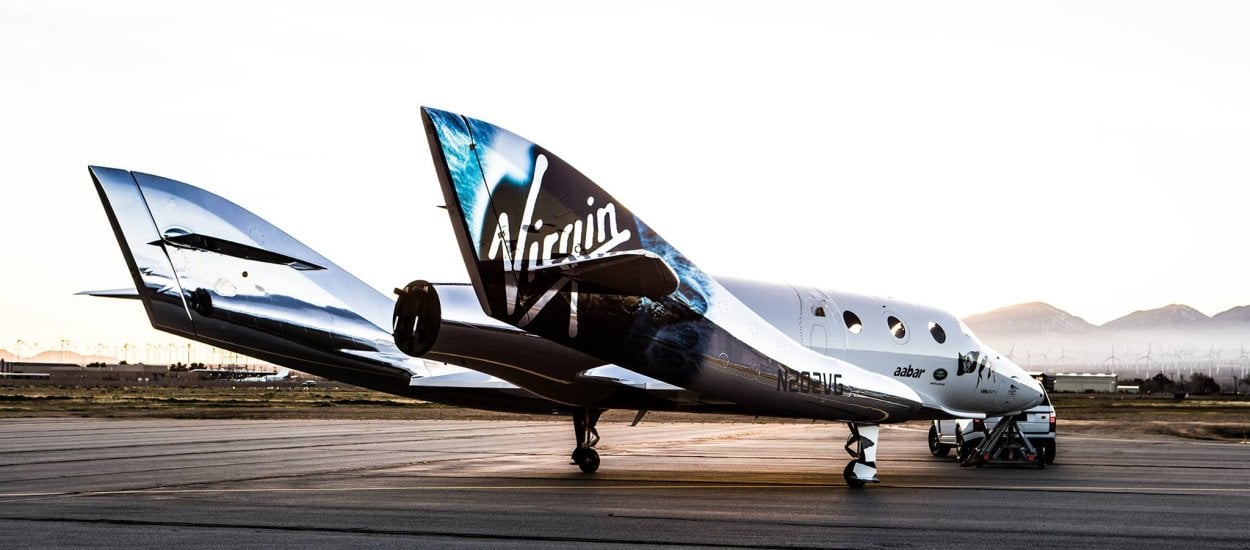 Kolejna firma bliżej turystyki kosmicznej - Virgin Galactic zaprezentowało statek Unity