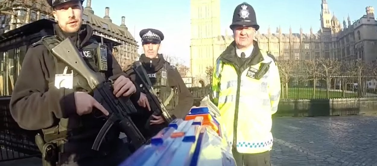 Aresztowanie, a nawet kulka - brytyjska policja ostrzega żartownisiów z YouTuba