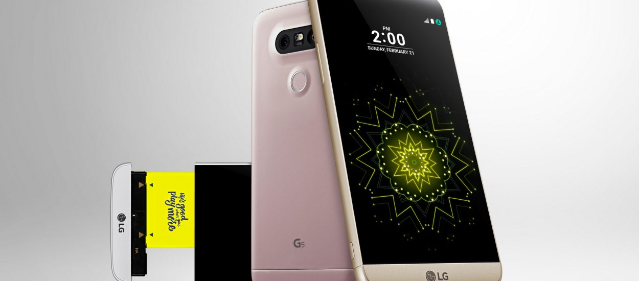 LG G5 nie tylko modularny ale i wyjątkowo łatwy w naprawie [prasówka]