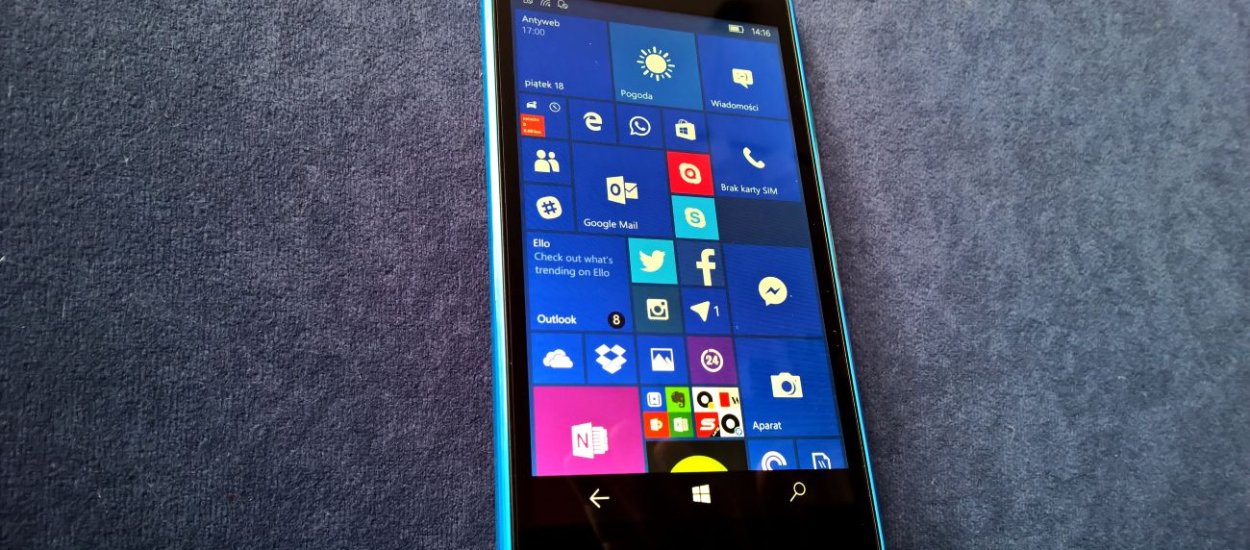 Sprawdzamy Windows 10 Mobile na Lumii 640