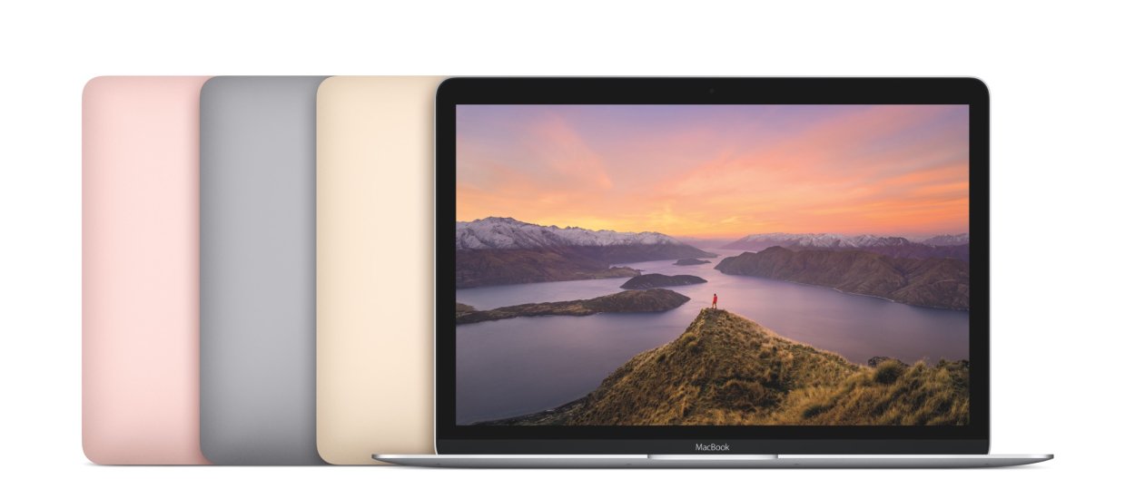 Apple odświeża linię MacBooków. Nowe procesory, lepsze baterie i różowa obudowa