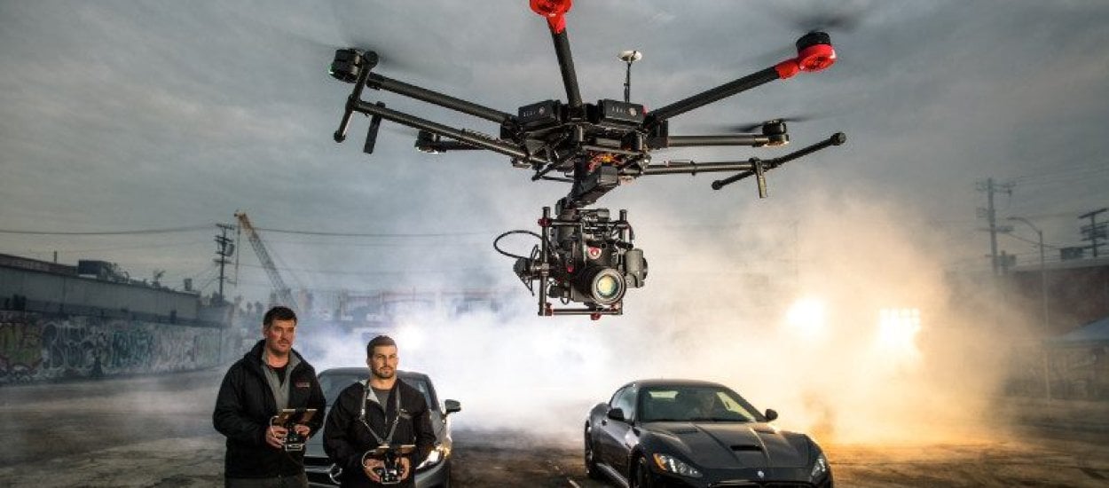 Tak wygląda i lata dron przeznaczony dla profesjonalnych filmowców [od Natalii]