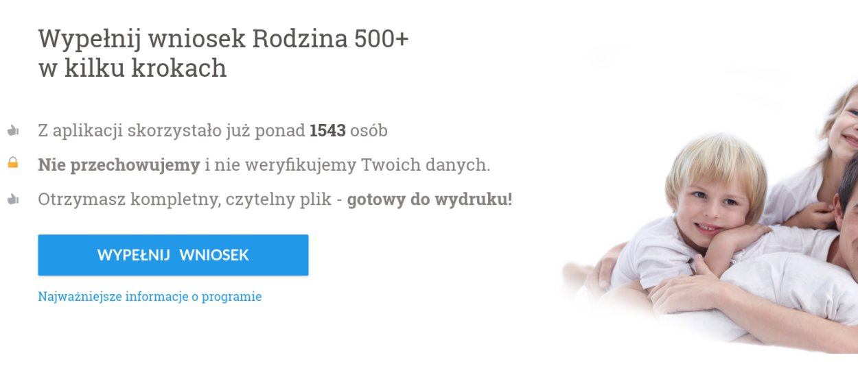 10 złotych za wypełnienie wniosku do programu 500+. Użytkownicy Wykop.pl oskarżają właściciela serwisu
