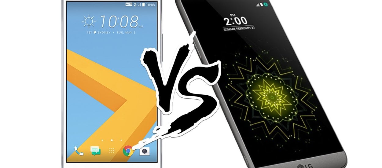HTC 10 vs LG G5. Starcie tytanów