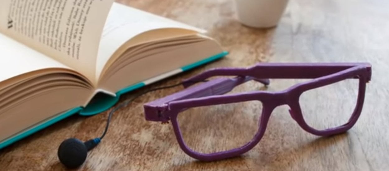 Niesamowite! Polacy robią okulary dla niewidomych