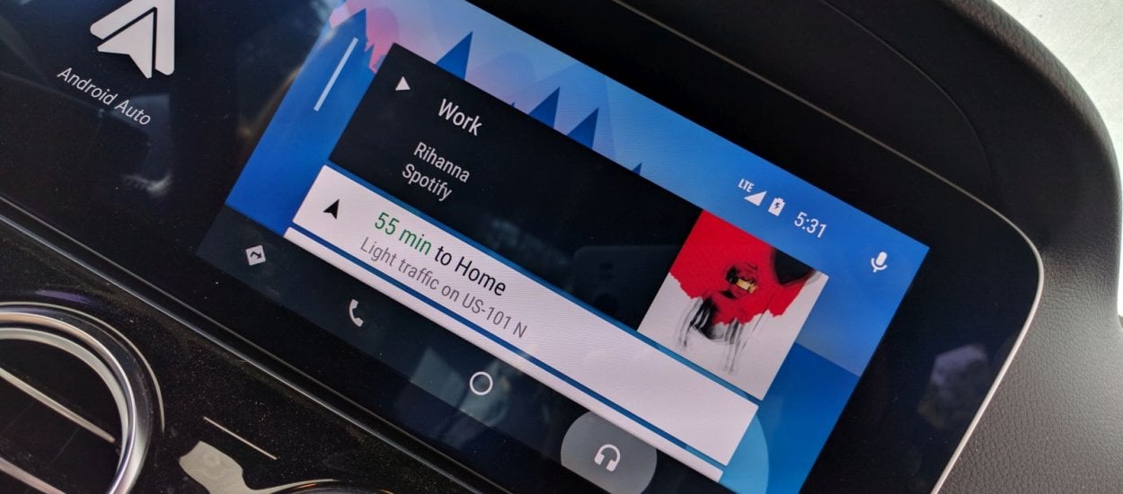 Aplikacja Android Auto na każdym smartfonie to strzał w dziesiątkę