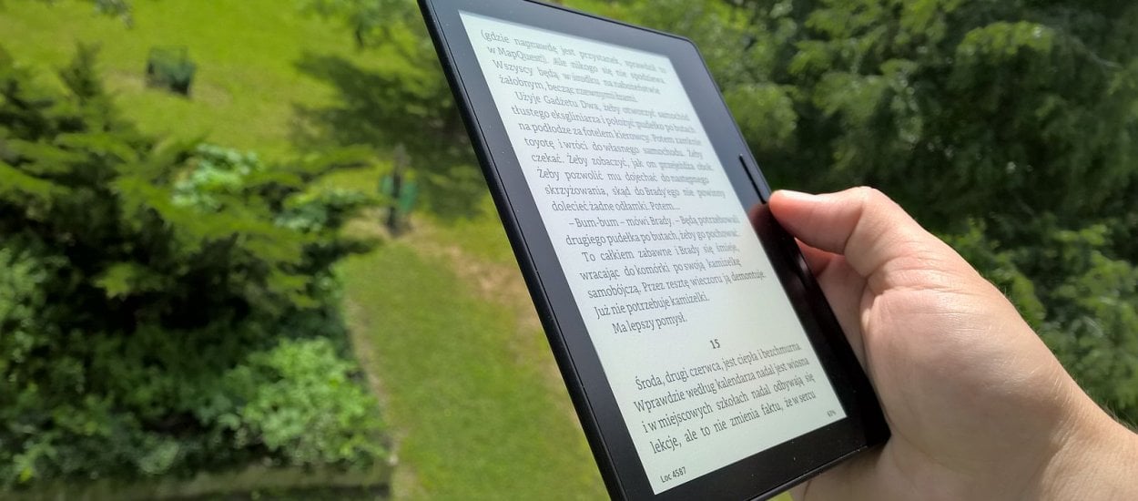 Czytnik idealny - takie pierwsze wrażenie sprawia Kindle Oasis