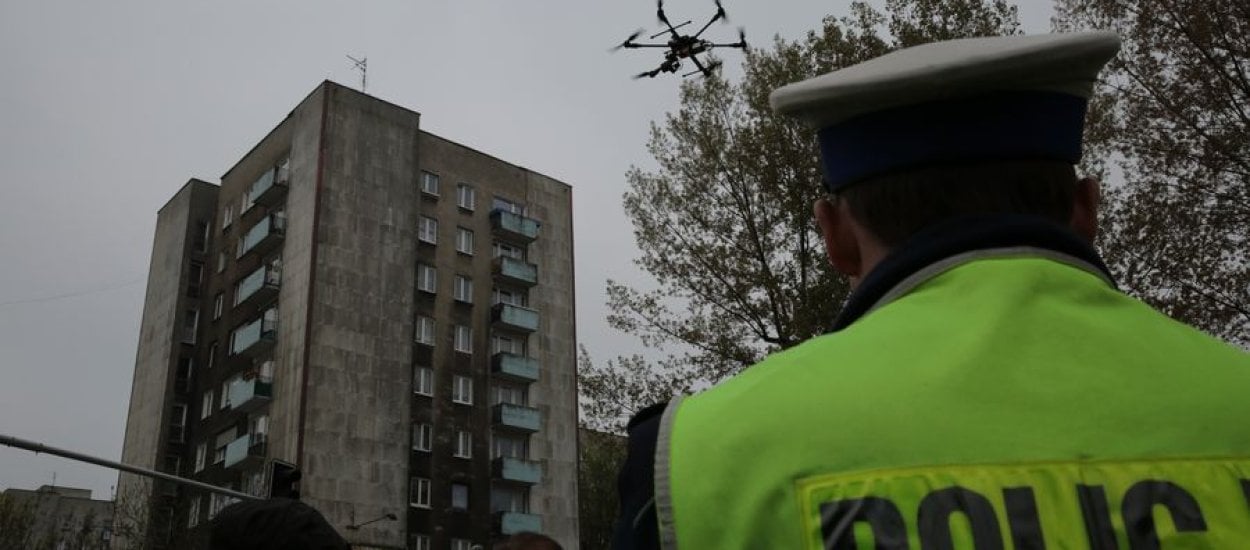 Polscy policjanci zaczynają korzystać z dronów - posypią się mandaty