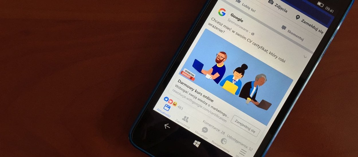 Prawdziwe, oficjalne Facebook i Messenger dla Windows 10 (Mobile) wylądowały