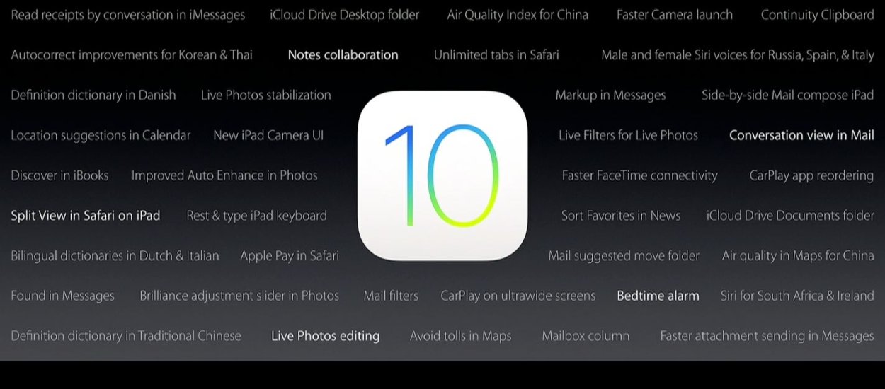 Ruszyła aktualizacja urządzeń Apple do iOS 10 i WatchOS 3.0