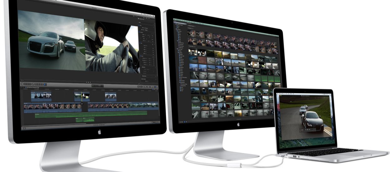 Apple kończy ze sprzedażą monitorów Thunderbolt Display. Czyżby całkowicie porzucało tę kategorię sprzętu?