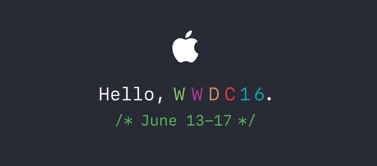 Konferencja Apple na żywo (WWDC 2016) - co nowego w Siri, iOS, OS X (macOS), watchOS, tvOS