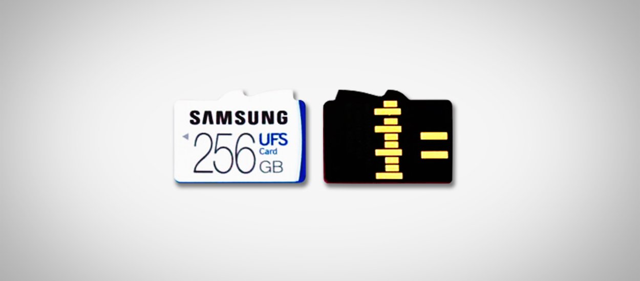 Samsung prezentuje całą gamę ultraszybkich kart pamięci UFS. Początek końca MicroSD?