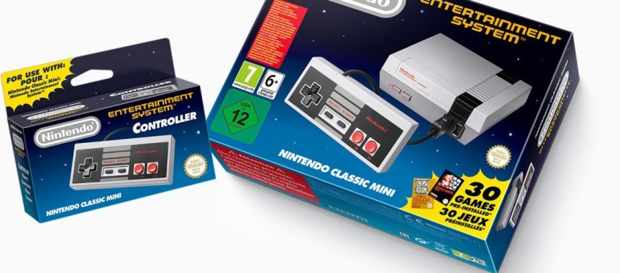 Mój entuzjazm opadł, Nintendo Classic Mini to niestety "jednorazówka"