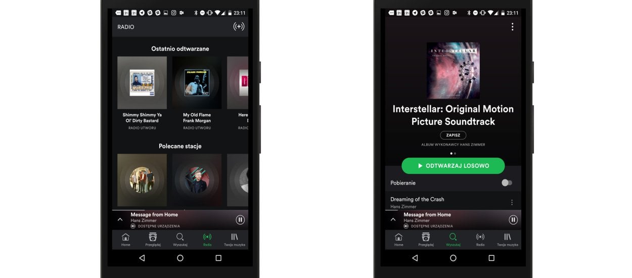 Nowe mobilne Spotify Was zachwyci