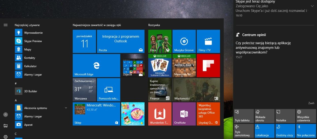 Bądźcie gotowi na Anniversary Update dla Windows 10 - uaktualnienie już gotowe