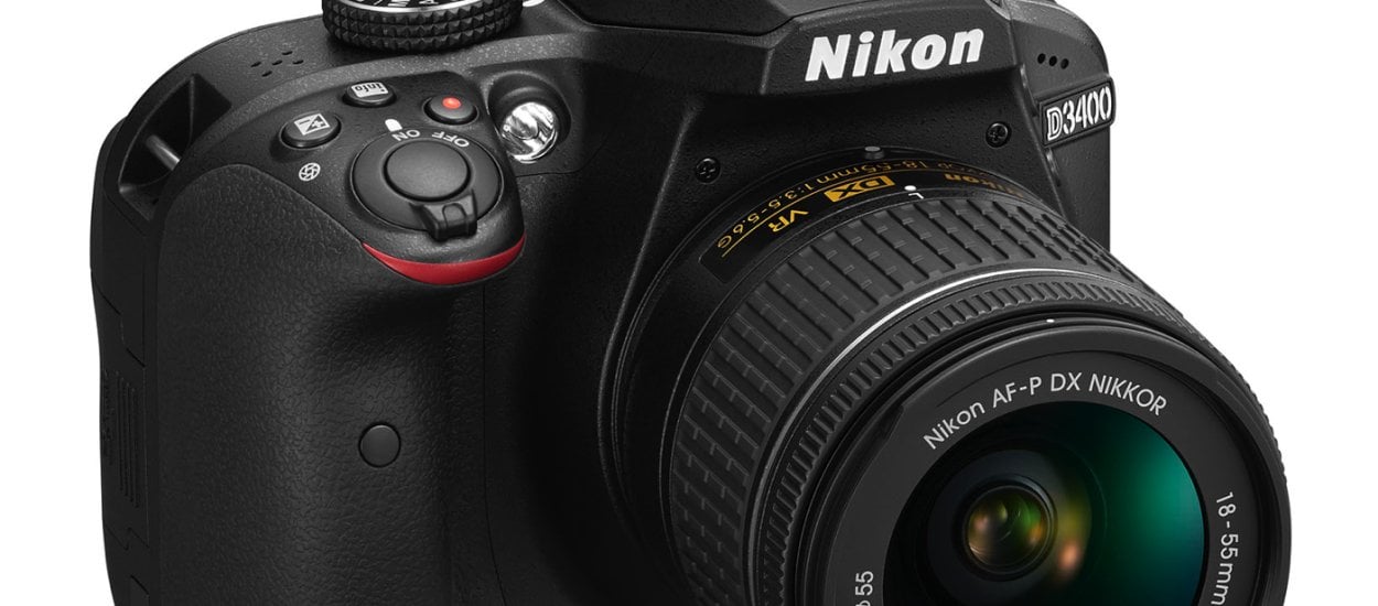 Nikon D3400 ze stale aktywnym Bluetooth zaprezentowany [prasówka]
