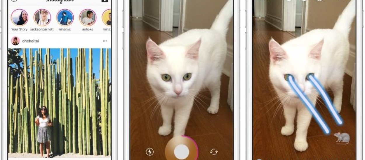 Instagram wprowadza Stories, czyli kopiowania Snapchata ciąg dalszy [prasówka]