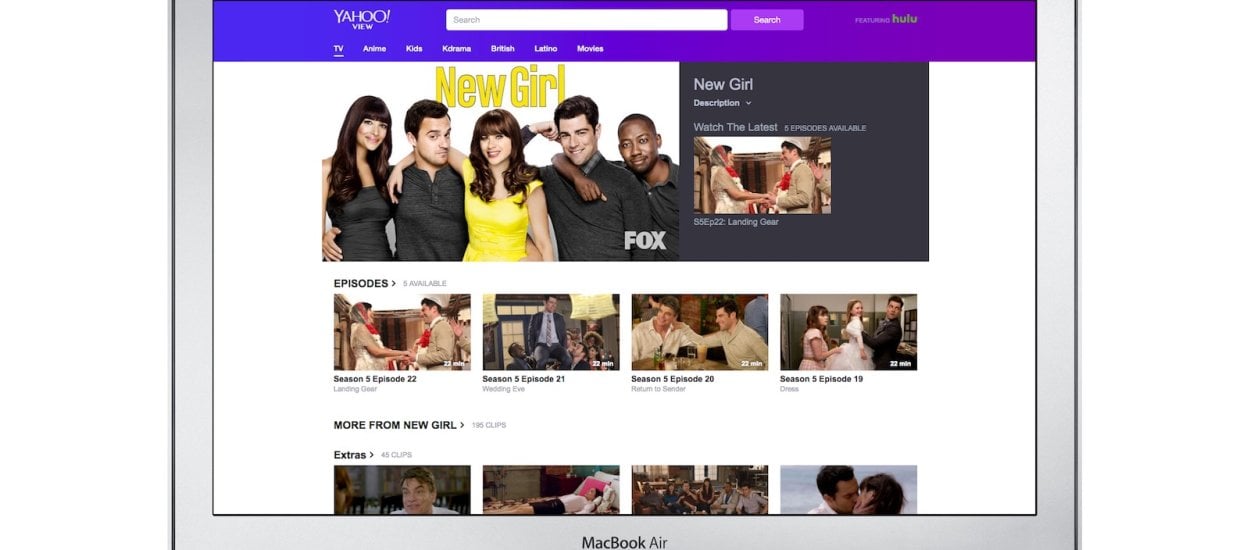 Yahoo z nowym biznesem, Hulu rośnie w siłę, Amazon niezwykle konsekwentny