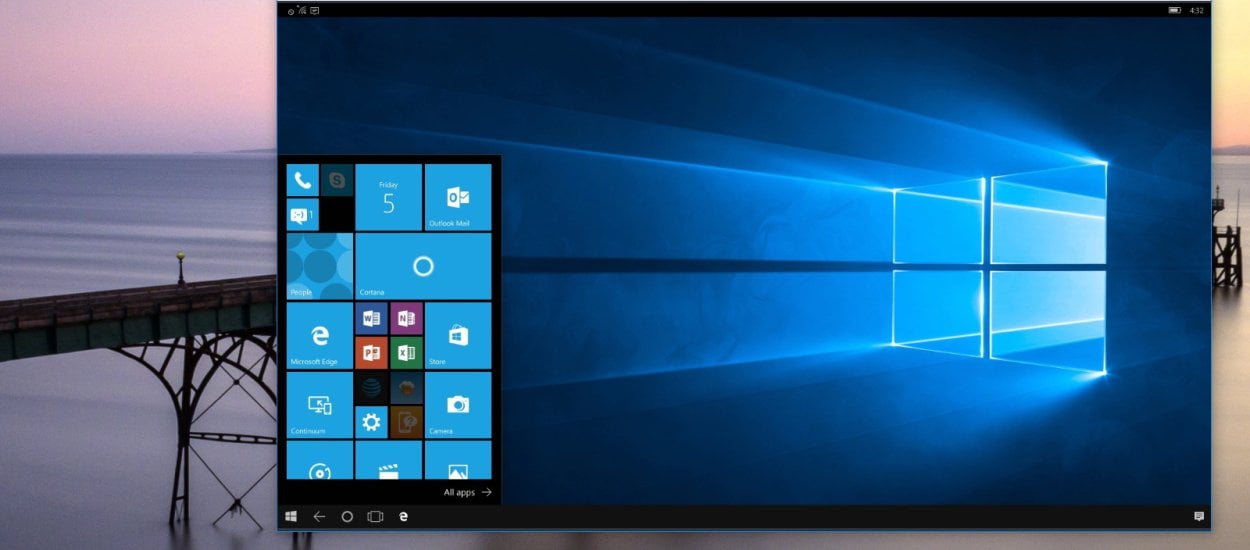 Zdalny pulpit i bezprzewodowy dodatkowy ekran w Windows 10
