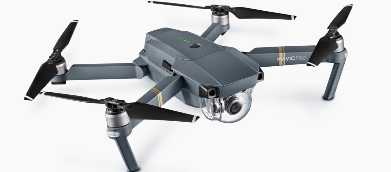 DJI Mavic Pro, czyli składany dron, który sam poleci za użytkownikiem