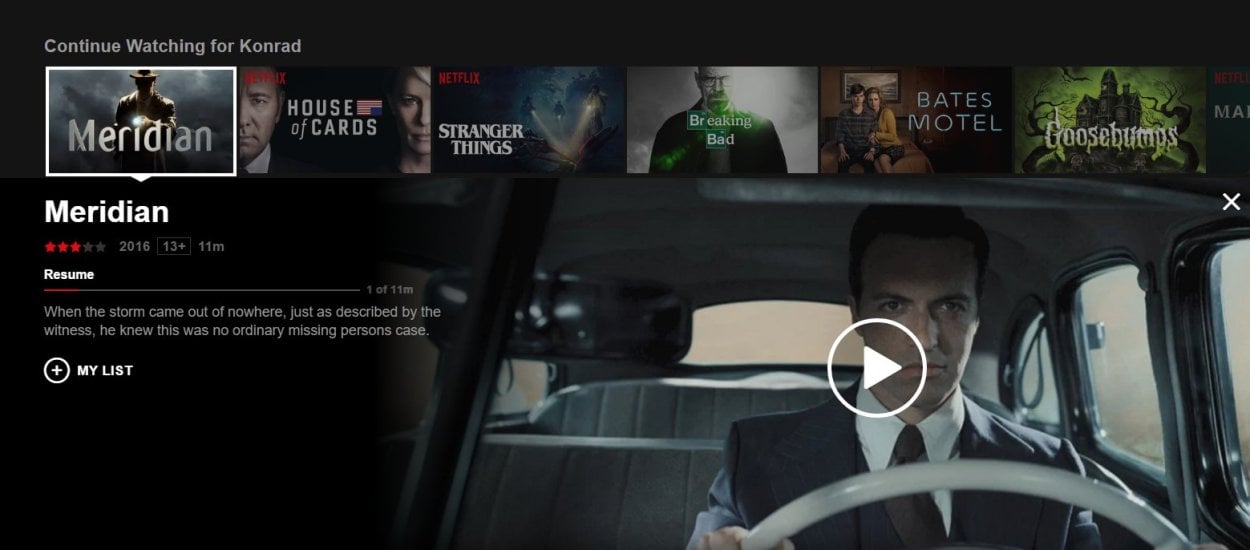 Jak usunąć tytuły z listy "kontynuuj oglądanie" na Netflix?
