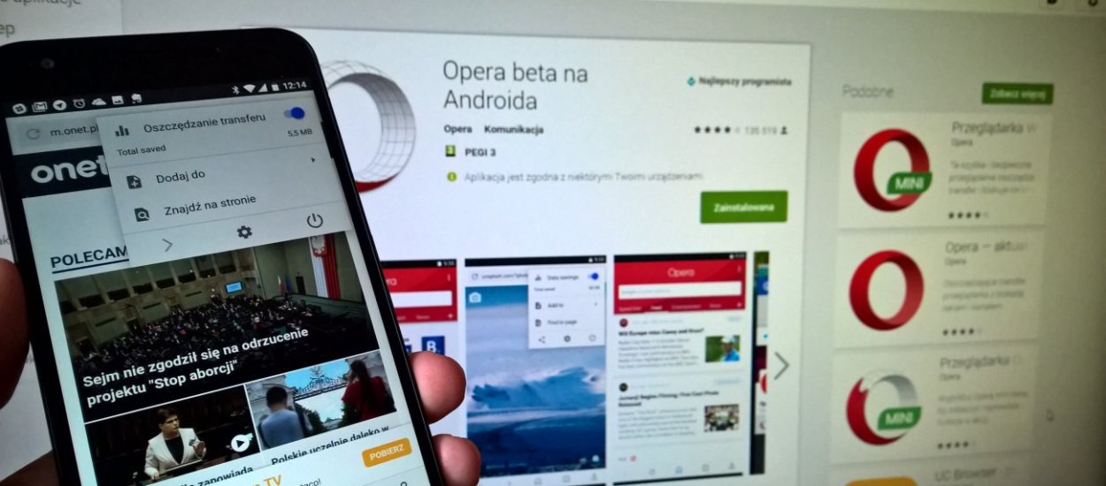 Nowa Opera na Androida zapowiada się wyśmienicie