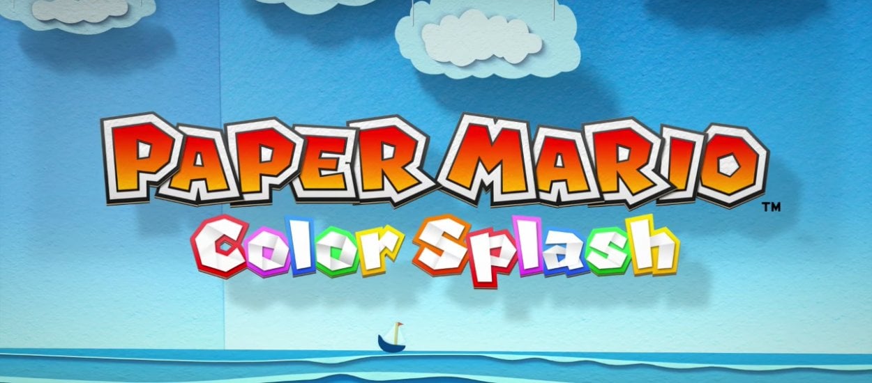 Paper Mario: Color Splash to prawdopodobnie jedna z ostatnich dużych gier na wyłączność Wii U