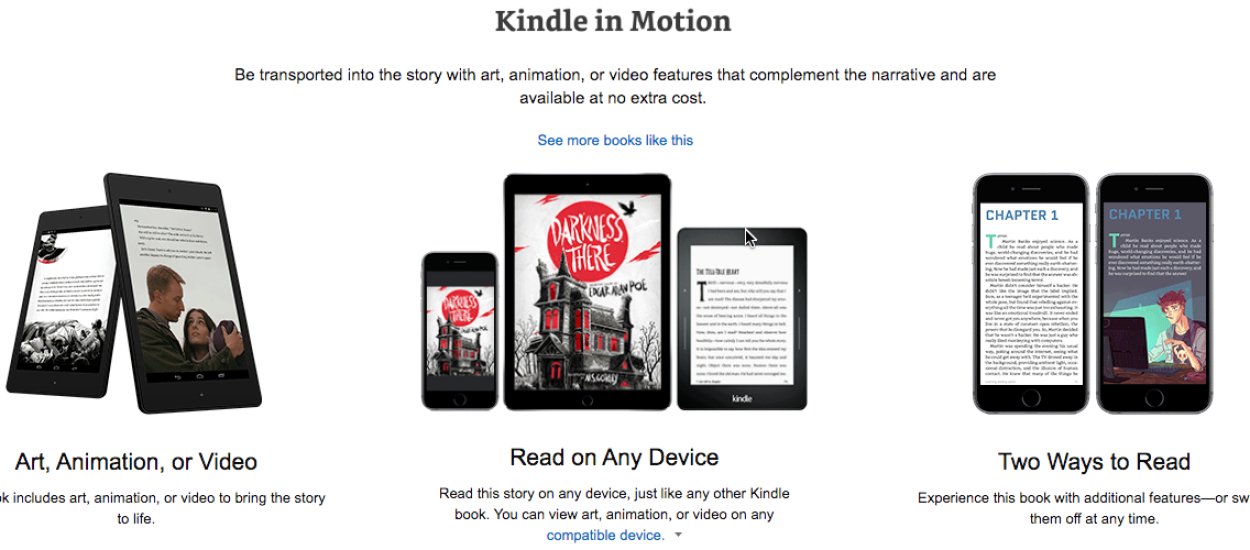 Amazon może mieć asa w rękawie - poznajcie Kindle in Motion